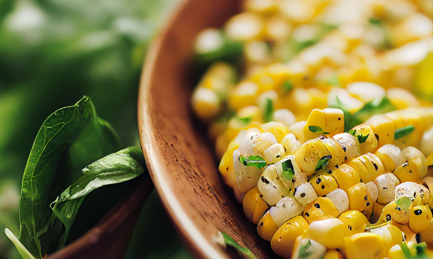 Vegan Grilled Corn Salad Recipe With Lemon-Lime Zest